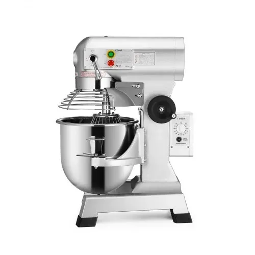 VEVOR Kommerzieller Knetmaschine 30L für Backbedürfnisse Pizzateig Brotteig usw. Kochmaschine Handelsüblicher 3-Gang-Standmixer aus Hochleistungsstahl Brandneuer – Bild 9
