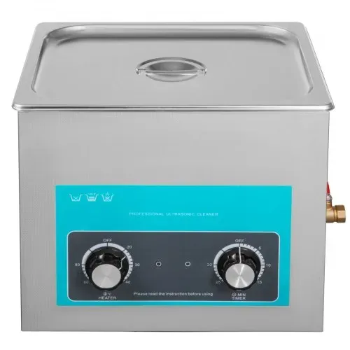 VEVOR Knob Control Ultrasonic Ultraschallreiniger 10L, Ultraschall Reinigungsgerät, Schmuckreiniger Ultraschall digitaler Ultraschallreiniger Ultraschallreinigungsgerät Brille Schmuck Reinigung – Bild 9
