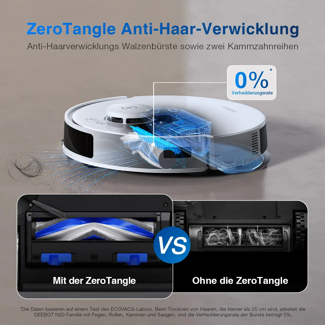 Ecovacs Deebot N20 Plus 0,4 l Beutellos Weiß – Bild 4