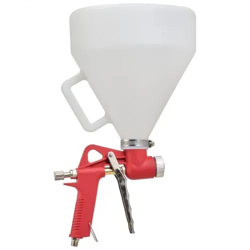 VEVOR Lackierpistole, 4,5 L Spritzpistole, professionelles Trockenbau-Struktur-Farbsprüh-Set, Farbspritzgerät mit 3 Düsen (3,5 mm, 6 mm, 8 mm) für Popcorn-, Knockdown- und Orangenhaut-Texturen – Bild 10