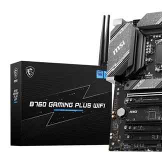 MSI B760 GAMING PLUS WIFI Motherboard Intel B760 LGA 1700 ATX MSI B760 GAMING PLUS WIFI Motherboard Intel B760 LGA 1700 ATX