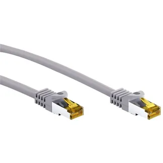 RJ-45 Patchkabel Cat 6.a S/FTP (PiMF), mit Cat.7 Rohkabel RJ-45 Patchkabel Cat 6.a S/FTP (PiMF), mit Cat.7 Rohkabel