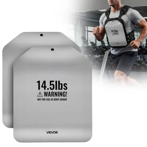 VEVOR Gewichtsplatten für Gewichtswesten 13,2 kg Set (2 x 6,6 kg), Gebogene Gewichtswestenplatten für WODs & Funktionelles Training, Ergonomisches Zusatzgewicht für Krafttraining, Laufen und Fitness VEVOR Gewichtsplatten für Gewichtswesten 13,2 kg Set (2 x 6,6 kg), Gebogene Gewichtswestenplatten für WODs & Funktionelles Training, Ergonomisches Zusatzgewicht für Krafttraining, Laufen und Fitness