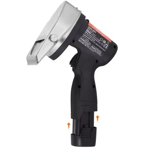 VEVOR Dönnerschneider 80 W Kebabschneider, Kabelloses Elektromesser Gyrosmesser, Türkisches Schawarma Dönermesser 0-8 mm Einstellbare Dicke, Commercial Kebab Slicer mit 100 mm Klingen Schwarz – Bild 10