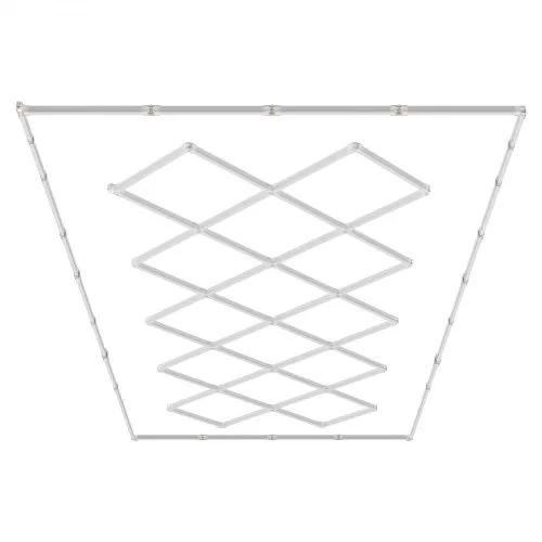 VEVOR LED-Garagenleuchten, 88000 lm, 6500 K, 14 Rastersysteme, quadratische Garagen-Deckenleuchten, DIY, kaltweiß, Autodetaillierung, Garagenbeleuchtung, superhelles Ladenlicht für Keller, Lager, Auto-Schönheitswerkstatt VEVOR LED-Garagenleuchten, 88000 lm, 6500 K, 14 Rastersysteme, quadratische Garagen-Deckenleuchten, DIY, kaltweiß, Autodetaillierung, Garagenbeleuchtung, superhelles Ladenlicht für Keller, Lager, Auto-Schönheitswerkstatt