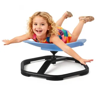 VEVOR Kinderdrehstuhl sensorischer Drehstuhl in Elefantenform, 100 kg Tragkraft, sensorisches Spielzeug mit rutschfester Metallfuß, zur Förderung von Koordination Gleichgewicht Konzentration, Blau VEVOR Kinderdrehstuhl sensorischer Drehstuhl in Elefantenform, 100 kg Tragkraft, sensorisches Spielzeug mit rutschfester Metallfuß, zur Förderung von Koordination Gleichgewicht Konzentration, Blau