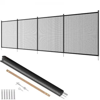 VEVOR Poolzaun, 1,21 x 3,66 m abnehmbarer Kindersicherheits-Poolzaun, einfache DIY-Installation, Schwimmbadzaun, 340 g Teslin-PVC-Poolzaunnetz, schützt Kinder und Haustiere VEVOR Poolzaun, 1,21 x 3,66 m abnehmbarer Kindersicherheits-Poolzaun, einfache DIY-Installation, Schwimmbadzaun, 340 g Teslin-PVC-Poolzaunnetz, schützt Kinder und Haustiere