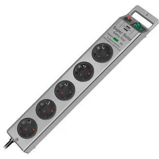 Super-Solid Steckdosenleiste 5-fach Super-Solid Steckdosenleiste 5-fach