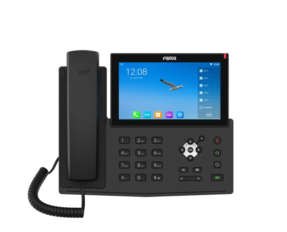 Fanvil X7A V2, Android Touch Screen IP Phone / SIP / POE / Gigabit / USB-Port / Bluetooth / Android – Bild 2