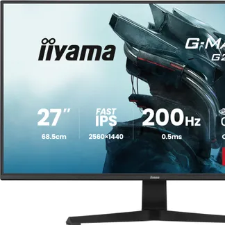 iiyama G-MASTER G2771QS-B1 Computerbildschirm 68,6 cm (27″) 2560 x 1440 Pixel Wide Quad HD Schwarz iiyama G-MASTER G2771QS-B1 Computerbildschirm 68,6 cm (27″) 2560 x 1440 Pixel Wide Quad HD Schwarz
