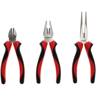 red Zangen-Satz 2K-Griff, 3-teilig, Zangen-Set red Zangen-Satz 2K-Griff, 3-teilig, Zangen-Set