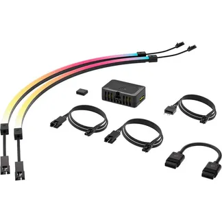 iCUE LINK LS350 Aurora RGB Light Strip Kit, LED-Streifen iCUE LINK LS350 Aurora RGB Light Strip Kit, LED-Streifen