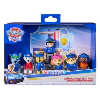 PAW Patrol – Search & Rescue: Figuren-Set mit 7 Charakteren PAW Patrol – Search & Rescue: Figuren-Set mit 7 Charakteren