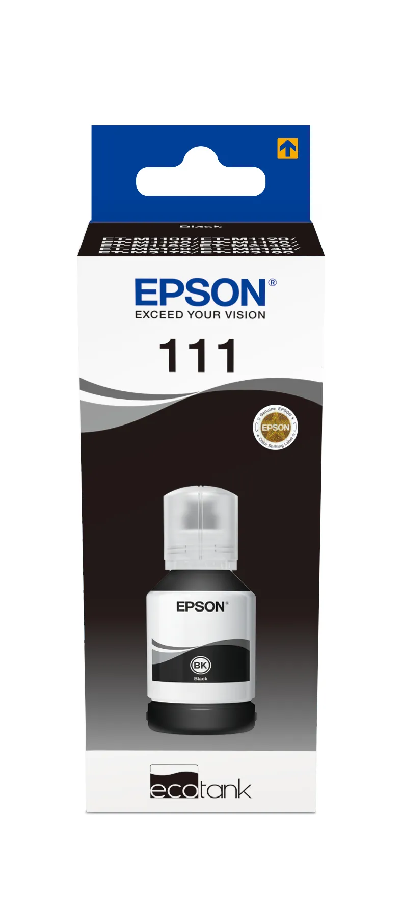 Epson 111 EcoTank Pigment black ink bottle Epson 111 EcoTank Pigment black ink bottle
