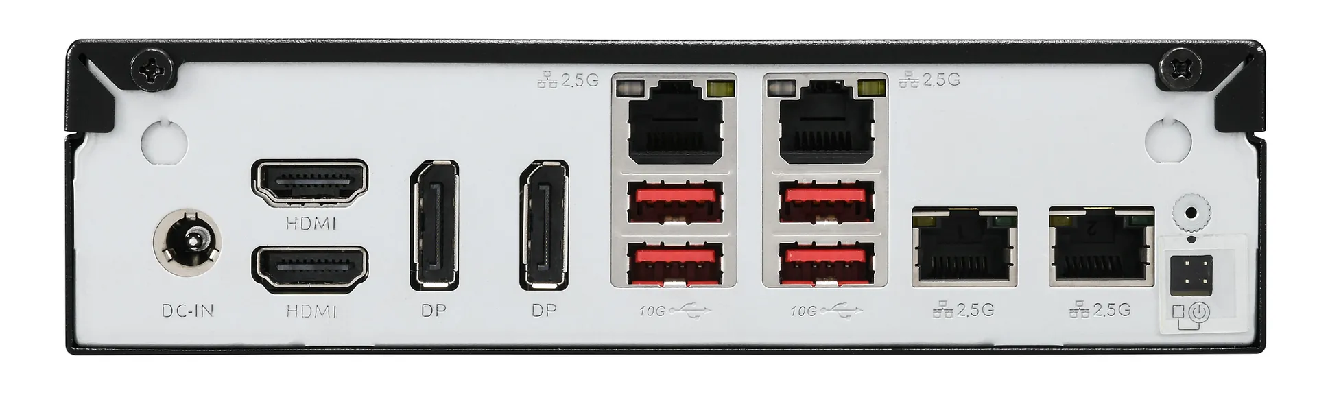 Shuttle Slim AI PC DN11H5 Intel Core Ultra 5 125H, Intel Arc graphics, 2xHDMI, 2x DP, 4x 2.5Gbit LAN, VESA, 24/7 Dauerbetrieb – Bild 3