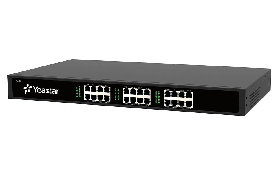 Yeastar VoIP-Gateway TA3200 32xFXS RJ11 bzw. 2xFXS RJ21 Yeastar VoIP-Gateway TA3200 32xFXS RJ11 bzw. 2xFXS RJ21