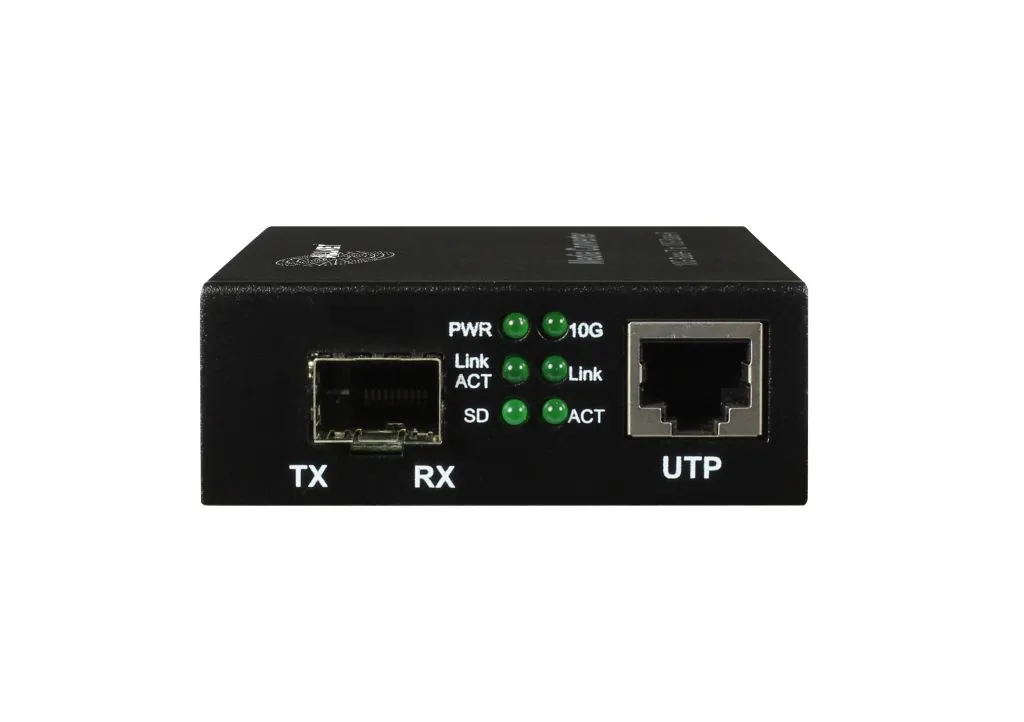 ALLNET Medienkonverter 10GBASE-T auf 10GBASE-SX/LX Single-/Multimode SFP+ Mini-GBIC Anschluss "ALL-MC109-SFP+" – Bild 2