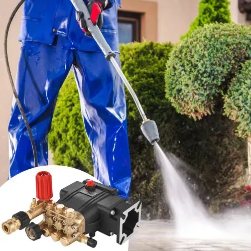 VEVOR Hochdruckreinigerpumpe, 3/4-Zoll-Welle, Triplex-Kolben, 3300PSI, 3GPM, Ersatz-Hochdruckreinigerpumpen-Set, Teile-Waschmaschinenpumpe, kompatibel mit Simpson MorFlex-Modellen 40224, 40225, 40226 – Bild 7