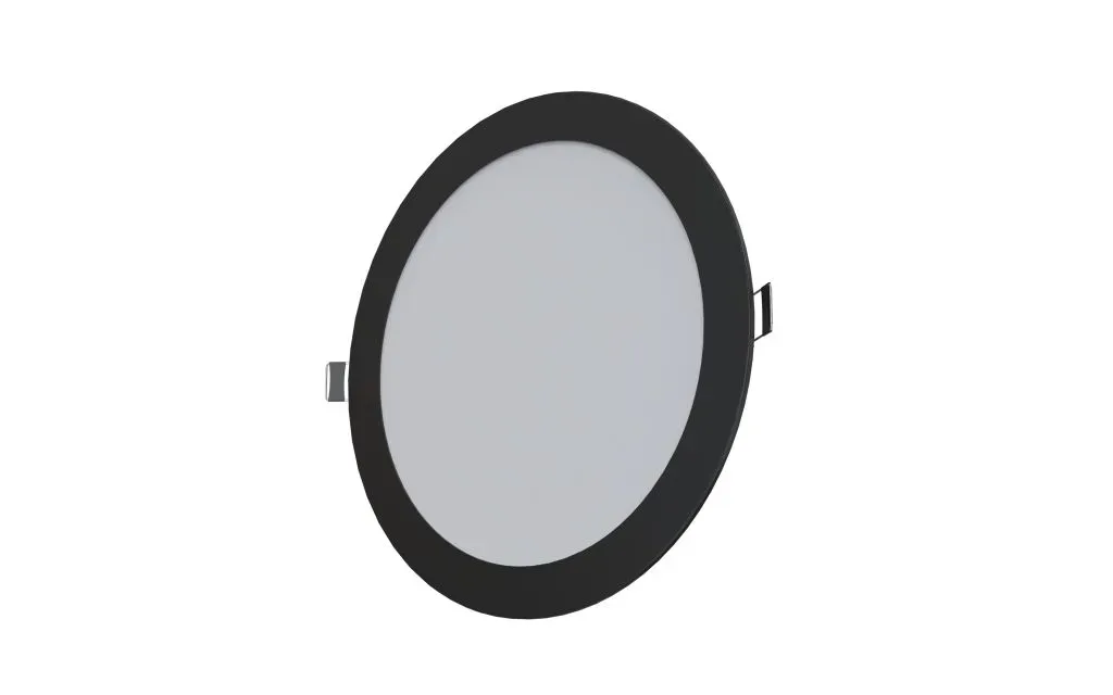 Synergy 21 LED Ultra Slim LED Panel Light V6 12W dual white (CCT) Schwarz 24V – Bild 4