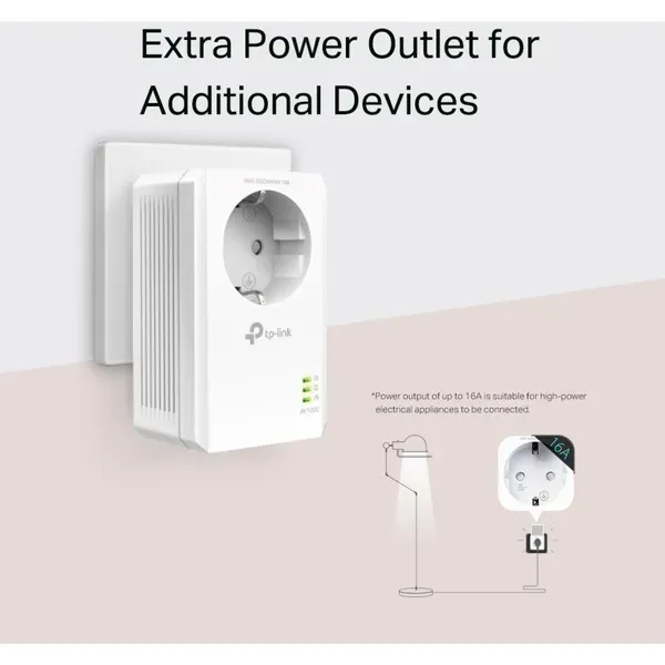 TP-Link AV1000-Gigabit-Powerline-Adapter KIT mit Steckdose – Bild 5