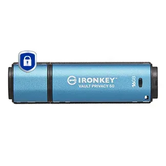 Kingston Technology IronKey 16GB Vault Privacy 50 AES-256 verschlüsselter, FIPS 197 Kingston Technology IronKey 16GB Vault Privacy 50 AES-256 verschlüsselter, FIPS 197