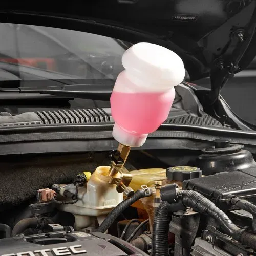 VEVOR Bremsenentlüfter Set 3 L Bremsflüssigkeitsabsauger mit 1 L Siphon-Nachfüllflasche und 13 Schlauchverbindern, komplettes Bremsflüssigkeitsentlüfter mit verlängertem Silikonschlauch und Griff – Bild 7