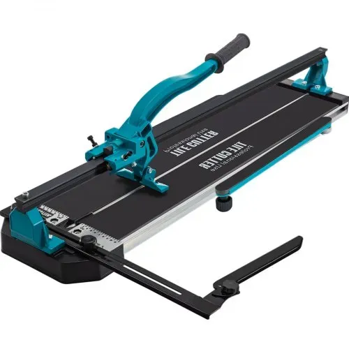 VEVOR Manuelle Fliesenschneidmaschine 35-1200 mm, Fliesenschneider aus Alu mit Laser-Positionierung Doppelspuriger Führungsschiene & Rutschfestem Gummigriff, Präzision für Keramikfliesen Bodenfliesen – Bild 9