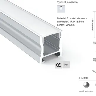 Synergy 21 LED U-Profil 200cm, ALU146 W Synergy 21 LED U-Profil 200cm, ALU146 W