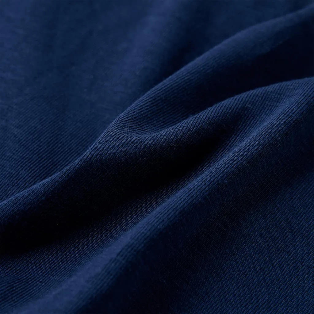 vidaXL Kinder-T-Shirt Marineblau 104 – Bild 7