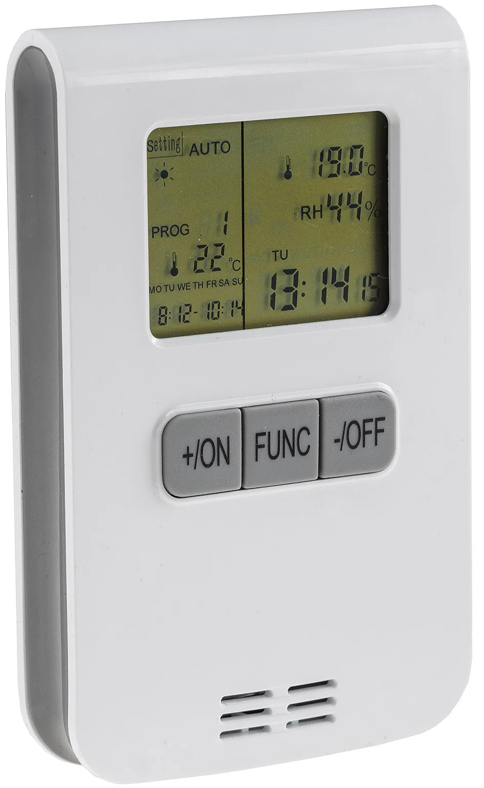 Funksender Thermostat „Pilota Casa“ Tages- / Wochenschaltung, 8 Programme Funksender Thermostat „Pilota Casa“ Tages- / Wochenschaltung, 8 Programme