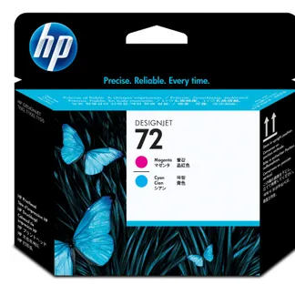 HP 72 Magenta und Cyan Druckkopf HP 72 Magenta und Cyan Druckkopf