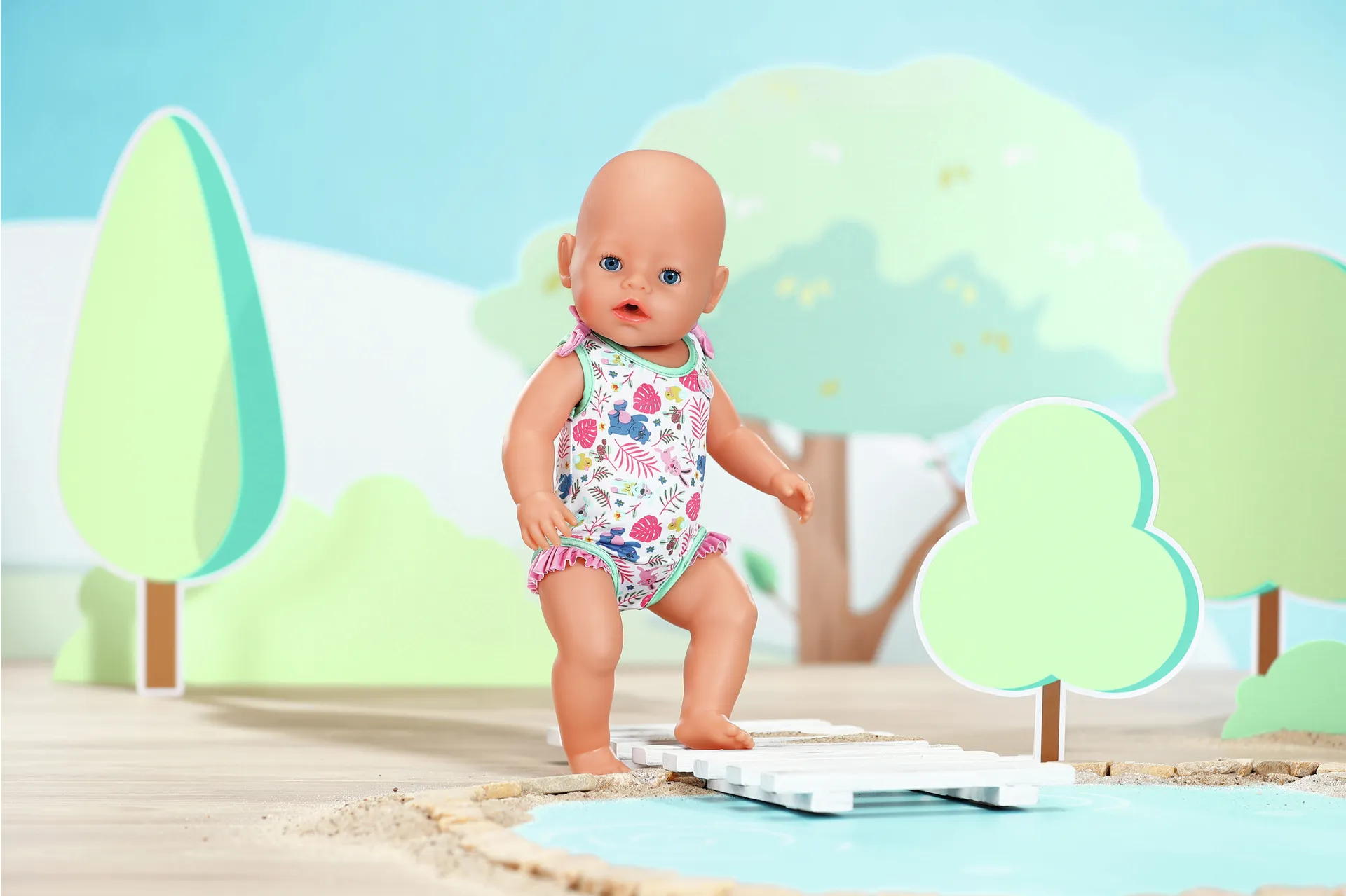 BABY born Swimsuit 43cm Puppen-Bademode – Bild 6