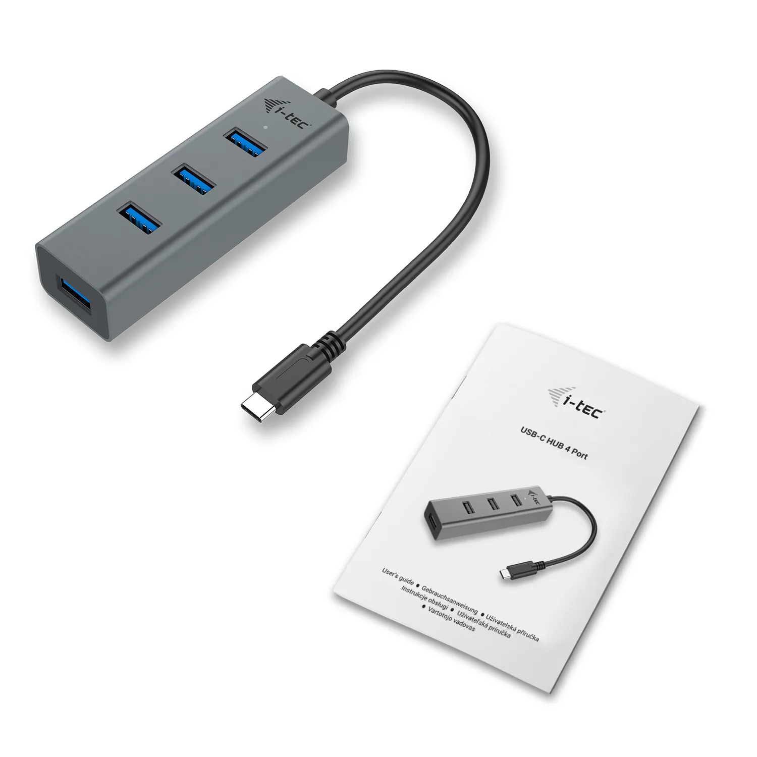 i-tec Metal USB-C HUB 4 Port – Bild 3