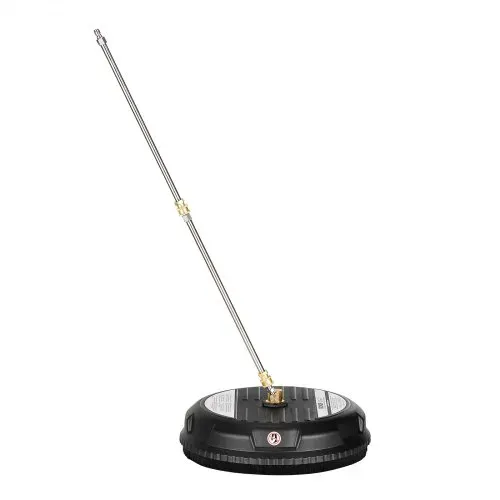VEVOR 385 mm Hochdruckreiniger-Oberflächenreiniger, Flächenreiniger aus Kunststoff auf Rädern, max. 276 bar, 0,635 cm Anschlussstück 2 Sprühdüsen 2 Verlängerungsstangen für Beton – Bild 8