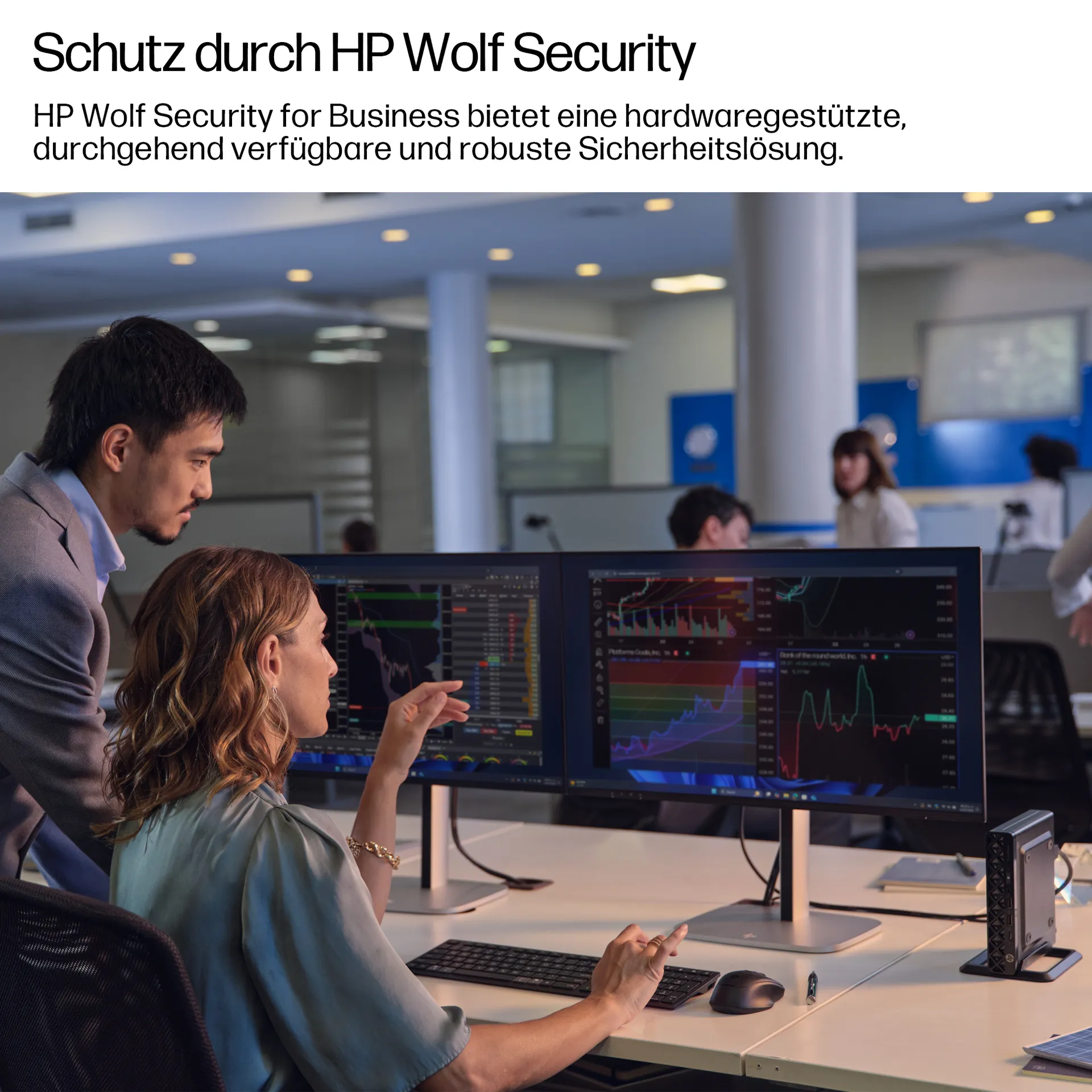 HP EliteDesk 8 Mini G1i AI Intel Core Ultra 5 235T 16 GB DDR5-SDRAM 512 GB SSD Windows 11 Pro Mini PC Mini-PC AI PC Schwarz – Bild 6