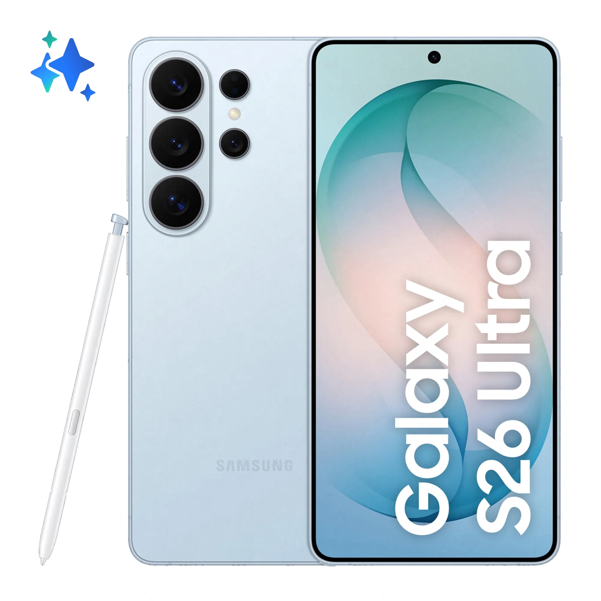 Samsung Galaxy S26 Ultra 17,5 cm (6.9″) Dual-SIM Android 16.0 5G USB Typ-C 12 GB 256 GB 5000 mAh Blau Samsung Galaxy S26 Ultra 17,5 cm (6.9″) Dual-SIM Android 16.0 5G USB Typ-C 12 GB 256 GB 5000 mAh Blau