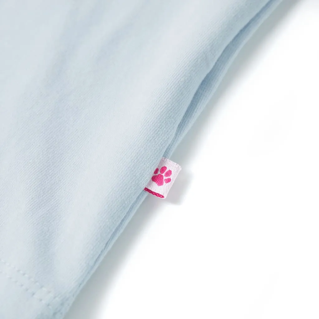 vidaXL Kinder-T-Shirt Hellblau 92 – Bild 5