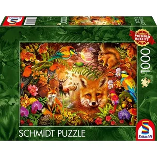Blüten, Fell und Federn, Puzzle Blüten, Fell und Federn, Puzzle