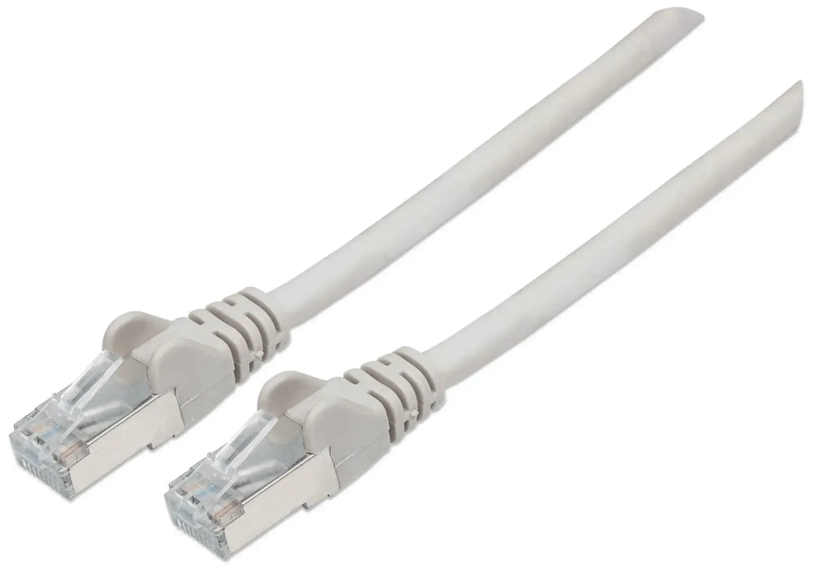 Intellinet Netzwerkkabel mit Cat6a-Stecker und Cat7-Rohkabel, S/FTP, 100% Kupfer, LS0H, 7,5 m, grau Intellinet Netzwerkkabel mit Cat6a-Stecker und Cat7-Rohkabel, S/FTP, 100% Kupfer, LS0H, 7,5 m, grau