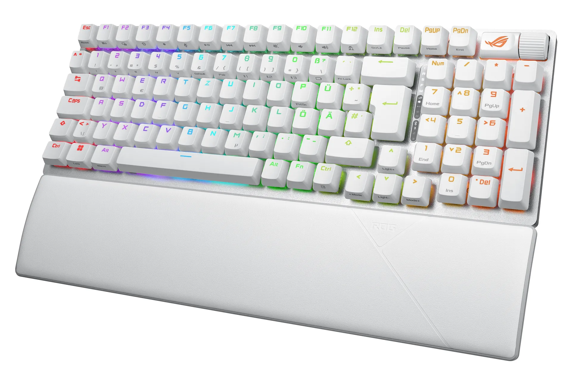 ASUS ROG Strix Scope II 96 Wireless Tastatur Gaming USB + RF Wireless + Bluetooth QWERTZ Deutsch Weiß – Bild 2