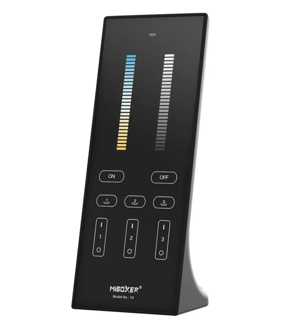 MiBoxer Y2-B LED Fernbedienung 2,4GHz dual white (CCT) 3 Zonen (b) MiBoxer Y2-B LED Fernbedienung 2,4GHz dual white (CCT) 3 Zonen (b)