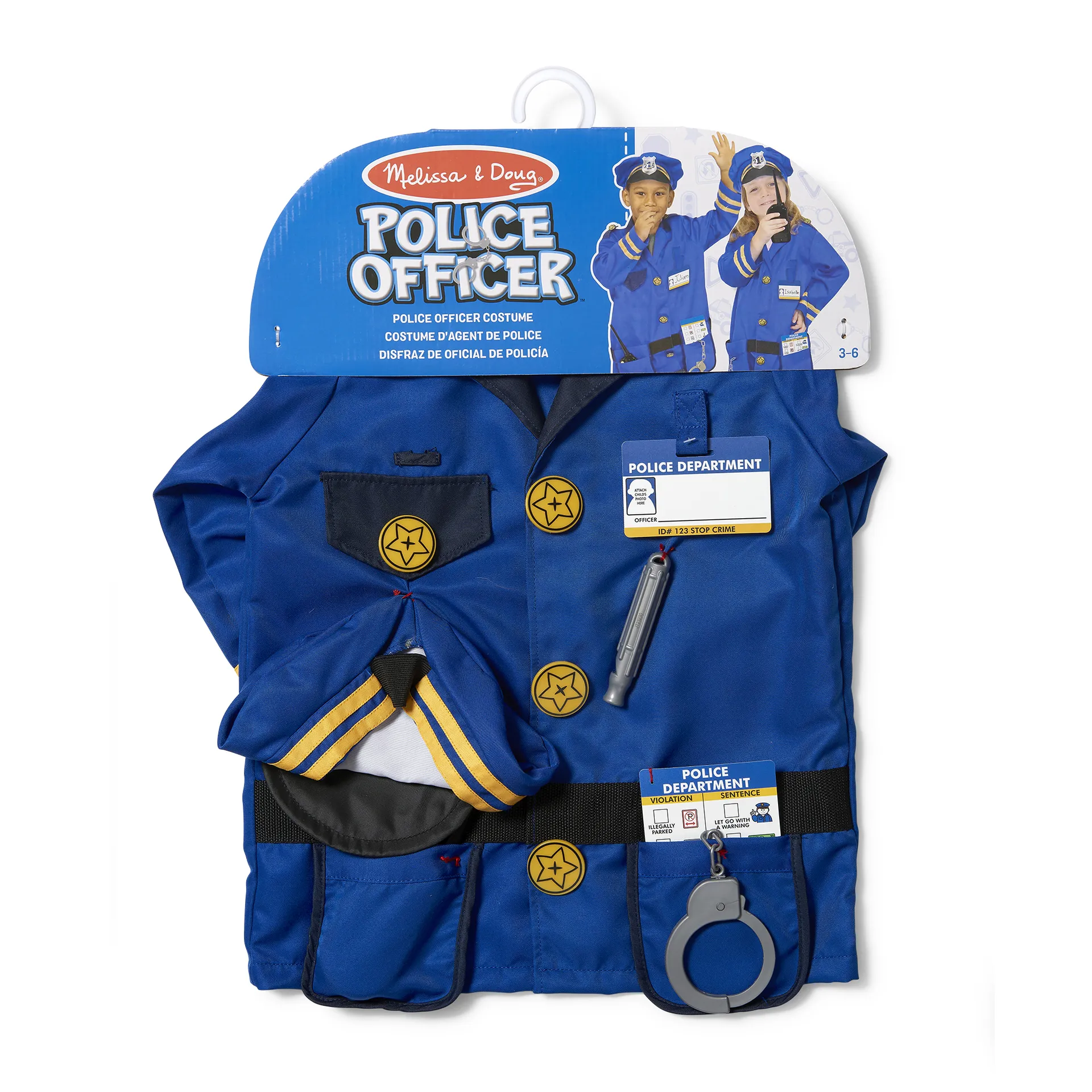 Melissa & Doug Polizei Rollenspielkostüm Melissa & Doug Polizei Rollenspielkostüm