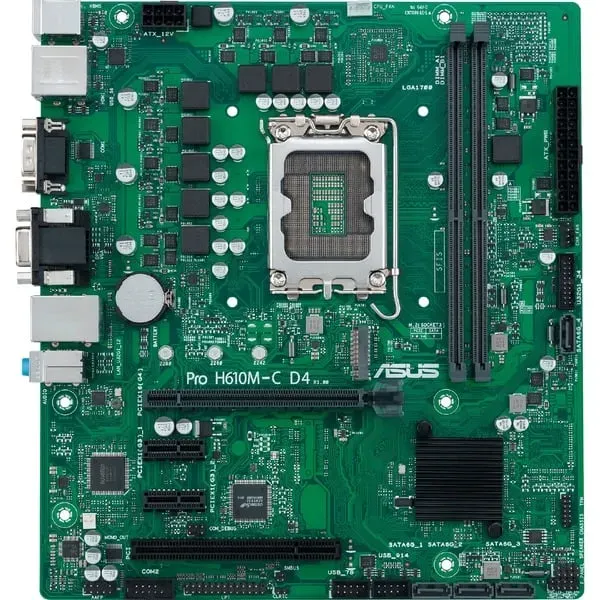 ASUS PRO H610M-C D4-CSM Intel H610 LGA 1700 micro ATX – Bild 2