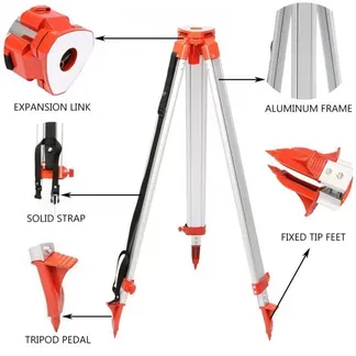 VEVOR Lasermessgeräte 5M Länge Staff & 1,65 m Aluminium Stativ Tripod Rotationslaser VEVOR Lasermessgeräte 5M Länge Staff & 1,65 m Aluminium Stativ Tripod Rotationslaser