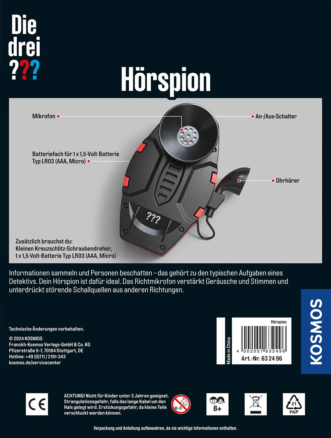 Kosmos 45496876 Spielzeug-Set – Bild 2