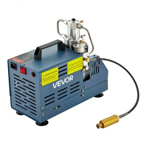VEVOR Hochdruckkompressor, 4500PSI/30MPA/300BAR Hochdruck-Luftkompressor, 1800W 220V Manueller Stopp Luftgewehrkompressor Geeignet für Paintball-Luftgewehr, PCP-Gewehr, Luftpistole, Tauchflasche – Bild 10