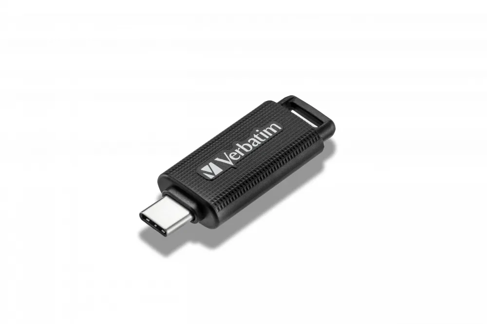 Verbatim Store ’n‘ Go USB-Stick 64 GB USB Typ-C 3.2 Gen 1 (3.1 Gen 1) Schwarz Verbatim Store ’n‘ Go USB-Stick 64 GB USB Typ-C 3.2 Gen 1 (3.1 Gen 1) Schwarz