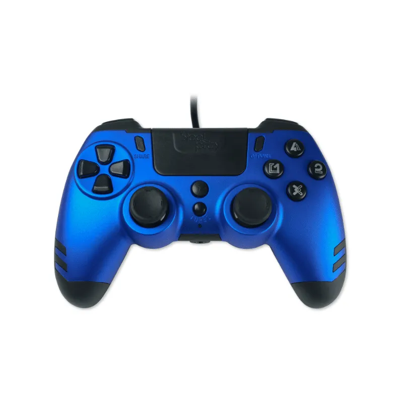 Lexip METALTECH Blau USB Gamepad Analog / Digital PC, PlayStation 4 Lexip METALTECH Blau USB Gamepad Analog / Digital PC, PlayStation 4