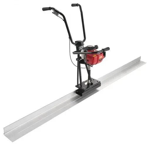 VEVOR Gas Beton-Estrichmaschine mit 2445mm Aluminiumplatten-Geradekantenstangensatz, 4-Takt-Vibrationsmotor für Zement-Finishing mit höhenverstellbaren Griffen, hocheffiziente Betonwerkzeuge 6500U/min – Bild 10