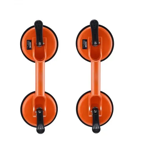 VEVOR Saugheber aus NBR Glasheber φ119mm Vakuumheber Belastbarkeit 85-150kg Glassauger Betriebstemperatur -20-60℃ Plattenheber Vakuum Saugnapf mit ergonomischem Alu-Griff – Bild 8